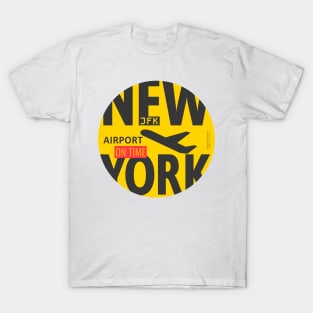 New York Yellow Taxi color style T-Shirt